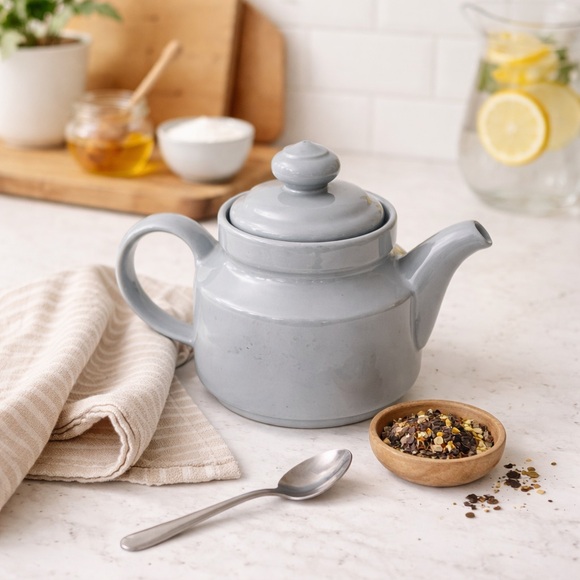 WAECHTERSBACH Other - Vintage Cottagecore Waechtersbach West Germany Gray Stoneware Large Teapot